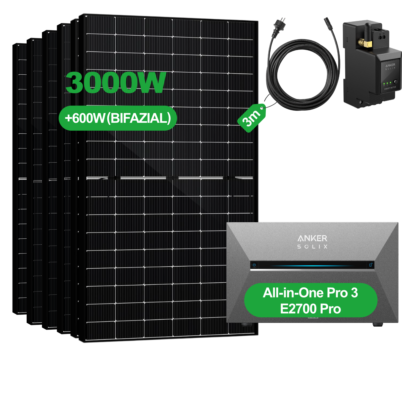 3000Wp Hauptbild#Solarmodule_500W Bifazial x 6